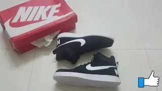Nike Men Black Court Borough Suede Mid-Top Sneakers 2019 - Hands On!