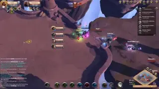 Albion online Crystal GVG Healer POV #3
