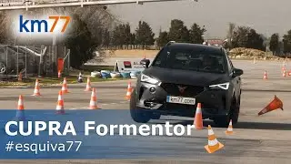 CUPRA Formentor VZ 310 CV - Dodge and escalator maneuver | km77.com