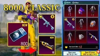new premium crate opening pubg mobile 800 Classic crate opening M416 glacier❄️after 6 years