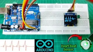 Arduino Heart Beat Monitor Using OLED Display