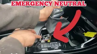 BMW F45 F46 F48 F49 X1 X2 2 Series How To Manually Put Vehicle  Into Neutral Gearbox
