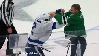 Luke Schenn vs Jamie Oleksiak Mar 25, 2021