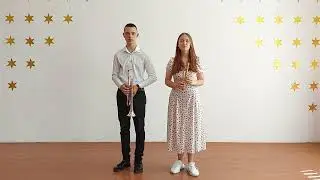 Буковинська хора - Безвух Тарас (труба) Артьомова Юліана (сопілка) Шарівська ДМШ