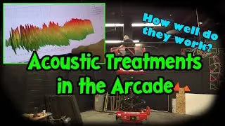 Hanging & Testing Acoustic Treatments in the Arcade