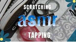 💤 [ASMR] RELAXE COM ESSE VÍDEO! SCRATCHING E TAPPING
