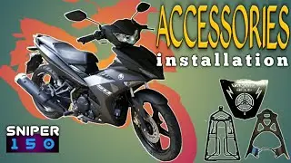 Minor Upgrades | Sniper 150  2019 | Accessories Installation