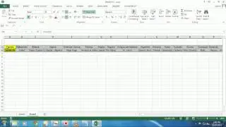 How to convert horizontal data into vertical data in excel