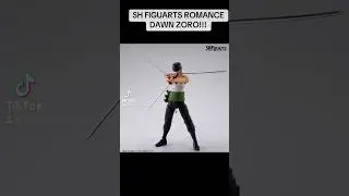 WE ARE GETTING SH FIGUARTS ROMANCE DAWN ZORO!!! #onepiece #zoro #shfiguarts #actionfigures #luffy
