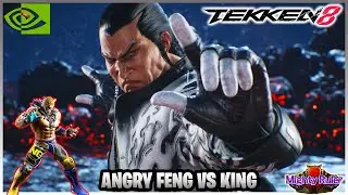 Tekken 8 King Rank Match Mighty Ruler Level | King vs Feng 🔥🔥