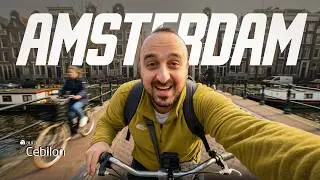Hollanda’da İlk Günüm! Amsterdam'da Her Şey Çok Farklı 🇳🇱