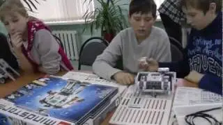 Соревнования роботов сумо. Проморолик СЮТ