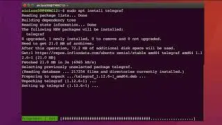 Lab4: Install Telegraf Fetch config
