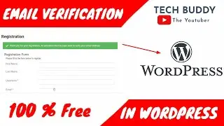 How to add email verification to user registration in Wordpress for free
