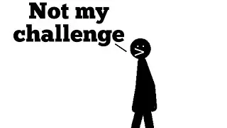 Strange challenger stickman