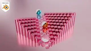 Blender Tutorial : Create This Cool 3D Animation Loop in Blender |Easy Blender Animation