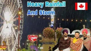 Canada Di Nehri (Heavy Rain) in Niagara Falls - Vlog