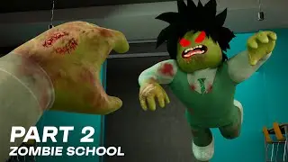ROBLOX BULLY Story Season 5 Part 2 ( Zombie School - All Us are Dead SS1 )🎵 NEFFEX | ROBLOX MUSIC