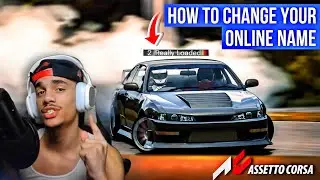 How to Change Your Name in Content Manager | Assetto Corsa