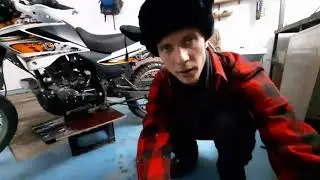Замена звезды Racer Panter 250
