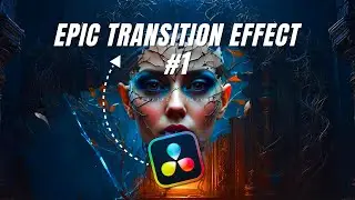 How to Create Transition Effect #1 like @dhruvrathee  DaVinci Resolve #dhruvrathee