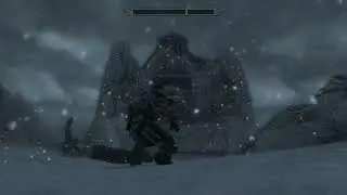The Elder Scrolls V Skyrim Бой с Драконом