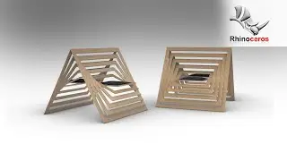 Designing Laser cut Brimsply with Rhinoceros 3d program | RHİNOCEROS TUTORİAL