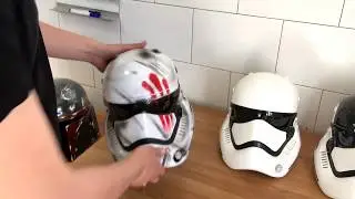 Overview on First Order Stormtrooper Helmet from Star Wars by Cyber Craft