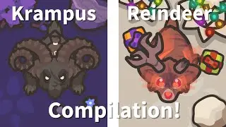 Krampus And Reindeer Compilation