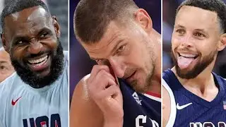 NBA PLAYERS REACT TO TEAM USA EPIC COMEBACK WIN OVER SERBIA - 2024 PARIS OLYMPICS