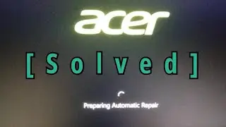 Acer Automatic Repair : Boot Up Problem|| Automatic Repair error