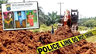 Lokasi 3 Bocah Hilang di Langkat di Sterilkan, Petugas Gali Kembali Proyek Galian Alat Berat