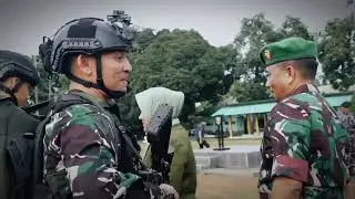Pangdam XIV/Hsn Berangkatkan Satgas Pamtas RI-PNG Untuk Latihan Penyiapan Operasi di Sanggabuana
