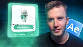 How to Edit Premium UI Animations (Starbucks Edition)  | After Effects Tutorial