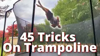 45 Tricks You Can Learn On Tramp - Post MTG Trampoline Tricking Session