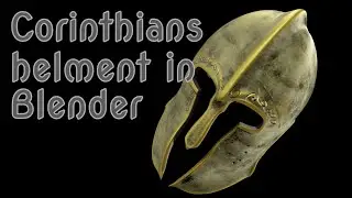 how to model a Corintians helmet  in blender