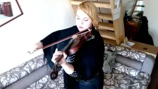 Ирина Билык - Снег (violin cover by Marina Zadvornova)