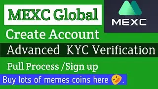 How to create Account in MEXC exchange || MEXC || MEXC Sign up full process || MEXC log in