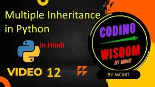 Multiple inheritance in python in Hindi :  12 | 