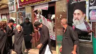 Zuljana coming in imam barga M B Din