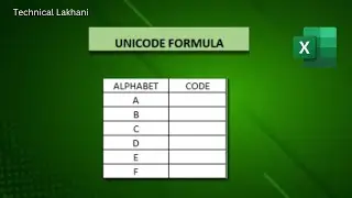 Unicode Formula In Excel 