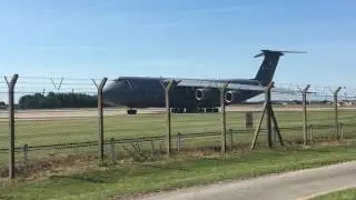 AWESOME C-5m TAKEOFF