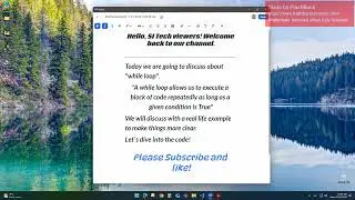Python while loop password trick Example | Python while loop | learn python | Simple python example