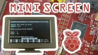 Mini Screen with the Raspberry Pi
