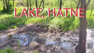 Маленькое 💦 #озеро без имени 🌞 высыхает - село #Гатное и #весна на Киевщине. Природа Украины Lake 4k