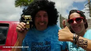 Cow Key Channel Bridge Run 2015   Cows In Space!