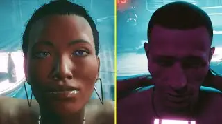 Cyberpunk 2077 - Female vs Male Joy Toy Romance // Female V