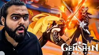 Reacting To Mauvika Vs Capitano - Genshin Impact 5.0
