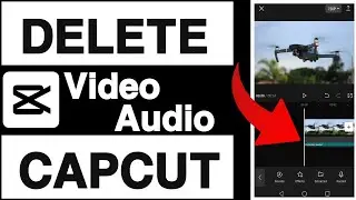 How to delete audio from video in capcut||How to remove audio from video in capcut||Unique tech 55