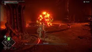 Demon's Souls Flamelurker easy with poison cloud